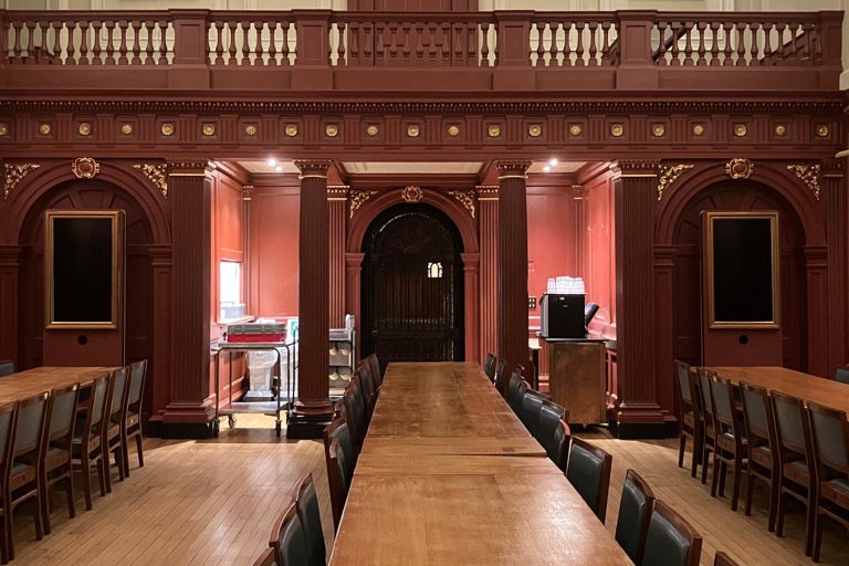 'Celebration' by Diana Scarborough was commissioned by the Forward Together Working Group to mark the 50th anniversary of the admission of women to Sidney Sussex College