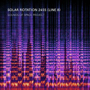 Track 3 solar rotation 2455(line 8) by SOSP